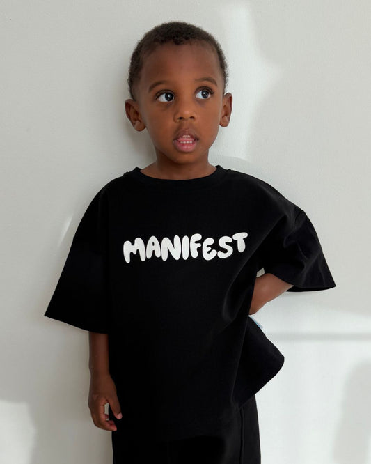 The Manifest Tee - Black