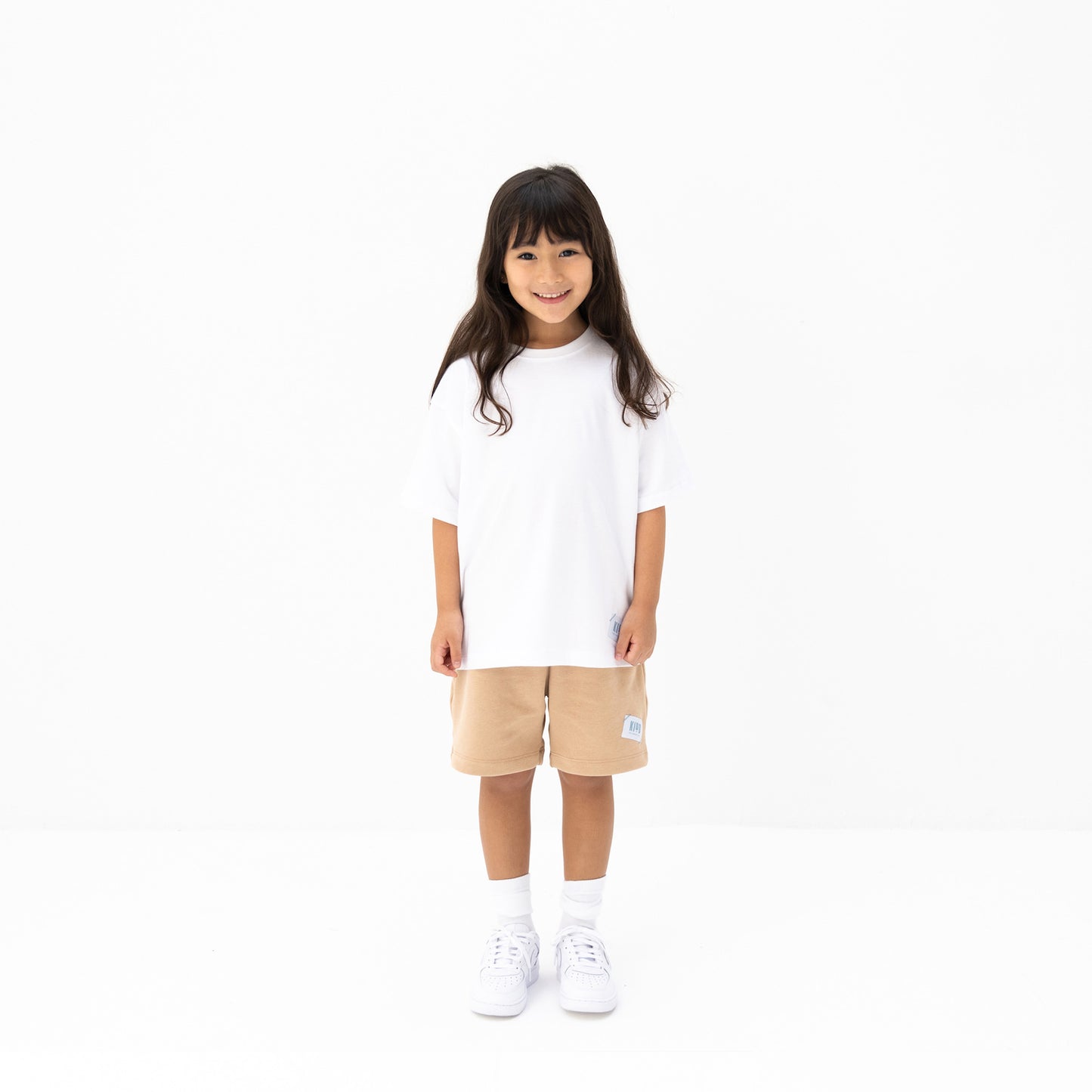 KIDD, @kidd.ae e-shop conceptual children’s brand genderless clothing I AM t-shirt color white Dubai